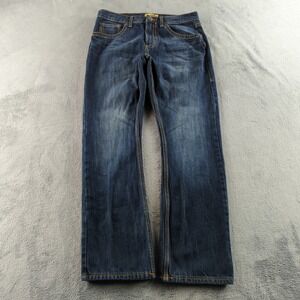 Wrangler 20X Jeans Mens 32x32 Blue Bootcut Western Leg Faded Denim 1042MWXRD